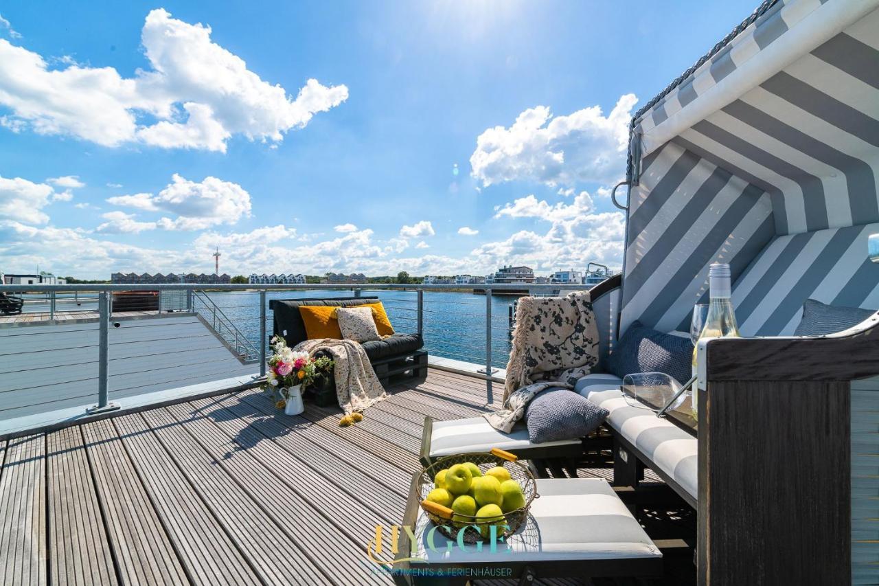 Hotel Schwimmendes Haus Hygge Olpenitz Extérieur photo