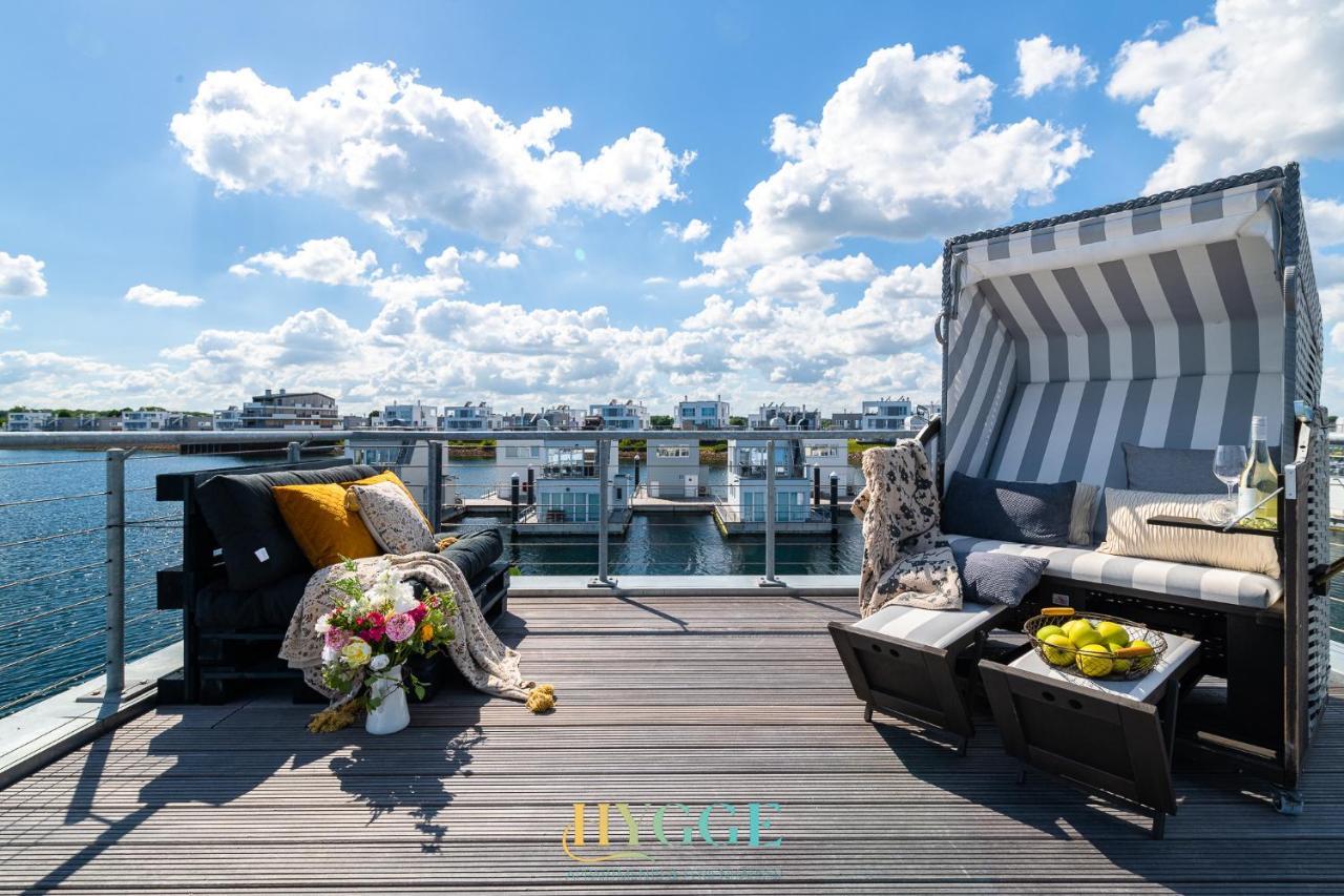 Hotel Schwimmendes Haus Hygge Olpenitz Extérieur photo
